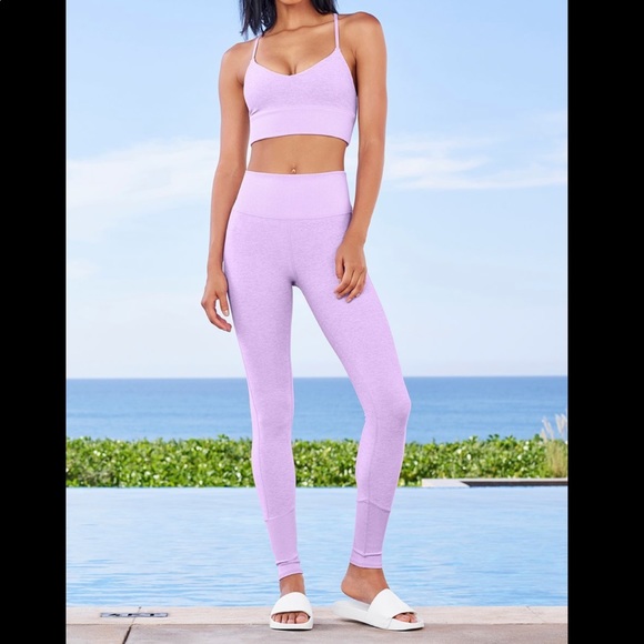 ALO YOGA Hw Alosoft Lounge Legging, Ultraviolet - Picture 1 of 11